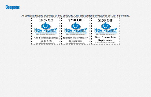 Plumber «High Priority Plumbing and Services», reviews and photos, 1422 Business Center Dr SW, Conyers, GA 30094, USA