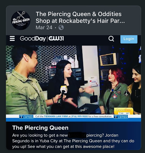 Explore tattoo shop names ideas, creative tattoo ideas in Yuba City, available at The Piercing Queen 530