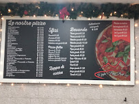 Menu du Peppe Bott à Naples