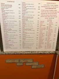 Menu / carte de L'Arte della Pizza Mestrino à Mestrino