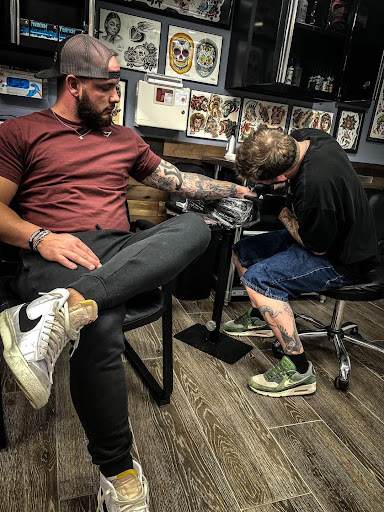 Explore john deere tattoo ideas, creative tattoo ideas in Georgetown, available at One Love Tattoos