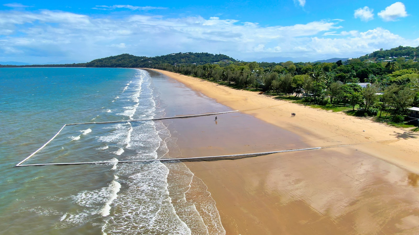 Foto de Mission Beach con arena beige superficie