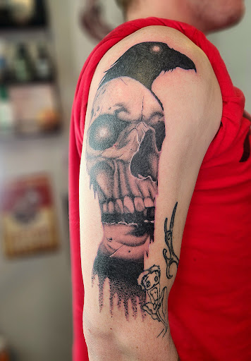 Explore maryland flag tattoo ideas, creative tattoo ideas in Spokane, available at PNW Tattoo