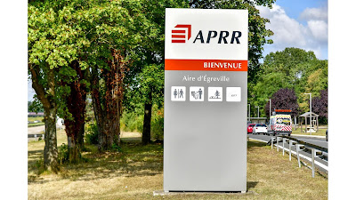 Aire d'Egreville - A6 - APRR à Égreville