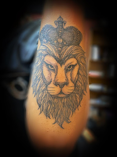 Explore dirtbike tattoo idea, creative tattoo ideas in Pineville, available at Epic Ink Studio