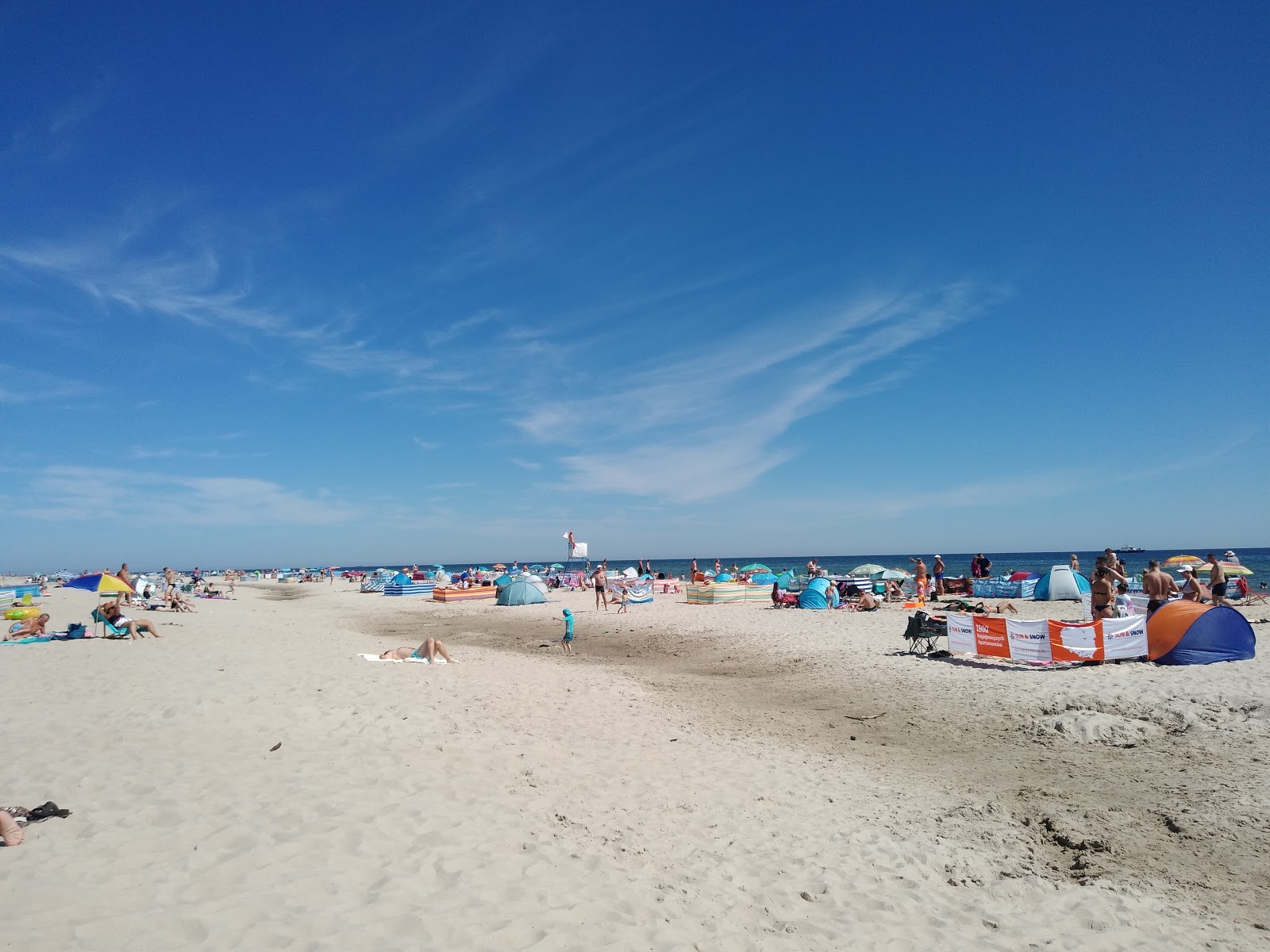 Foto von Plaza Helska mit geräumiger strand