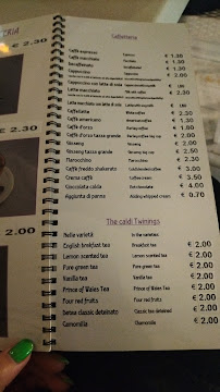 Gelateria da Ale à La Caletta menu