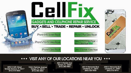 Electronics Repair Shop «Cell Fix Inc», reviews and photos, 8601 N Florida Ave, Tampa, FL 33604, USA