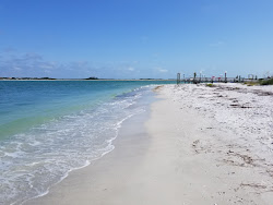 Photo de Pass A Grille Dog beach avec rivage droit, long