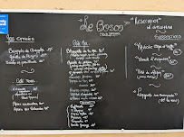 Menu / carte de Le Bosco à Ajaccio
