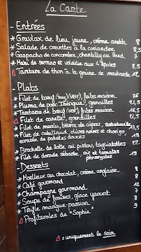 Restaurant français Côté Jardin à Saint-Martin-de-Ré - menu / carte