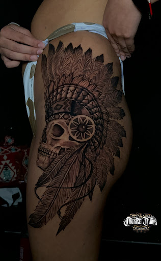 Explore indian feather tattoo ideas, creative tattoo ideas in San Antonio, available at Twisted Tattoo