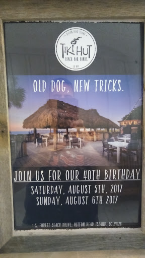Bar & Grill «Tiki Hut», reviews and photos, 1 S Forest Beach Dr, Hilton Head Island, SC 29928, USA