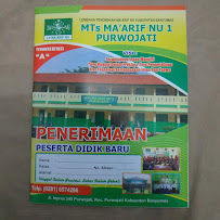 Foto MTSS  Ma'arif Nu 1 Purwojati, Kabupaten Banyumas