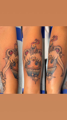 Explore cover up tattoo ideas male, creative tattoo ideas in Goose Creek, available at Red Kirin Tattoo