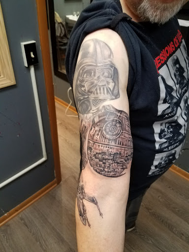 Explore mens ankle tattoo ideas, creative tattoo ideas in Johnson City, available at Defiant Designs