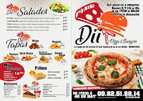 Menu / carte de DII Pizza & Burgers à Nice