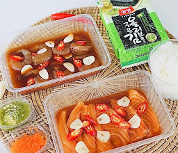 กุ้งดอง & ม่อนดอง by อยากกินปู ( สาขา 2 ) - หมู่บ้านบริทาเนีย เมกะทาวน์ บางนา photo