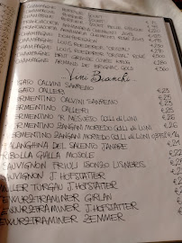 Ristorante del Sole à Arenzano carte