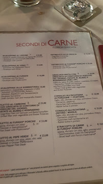 Restaurant Ristorante Pizzeria La Bussola à Forio (la carte)