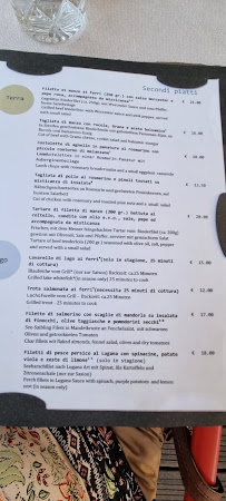 Menu du Osteria del 4 à Torri del Benaco