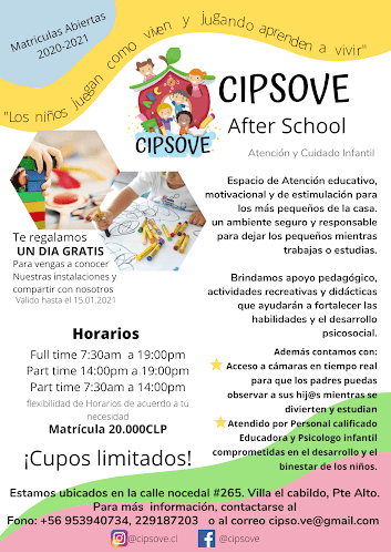 Opiniones de Cipsove After School en Puente Alto - Guardería