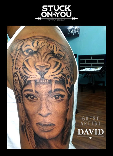 Tattoo Shop «Stuck On You Tattoos & Piercings», reviews and photos, 4102 Gus Thomasson Rd, Mesquite, TX 75150, USA
