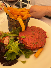 Steak tartare du Restaurant français Le Bistrot des Clercs - Brasserie Valence - n°2