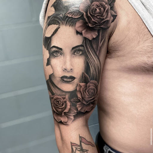 Explore never again tattoo ideas, creative tattoo ideas in Tulsa, available at Royal Ink Tattoos And Piercings