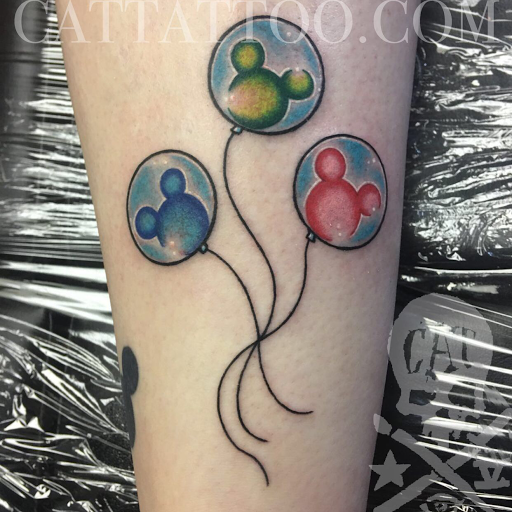 Explore letter tattoos ideas, creative tattoo ideas in Addison, available at Cat Tattoo