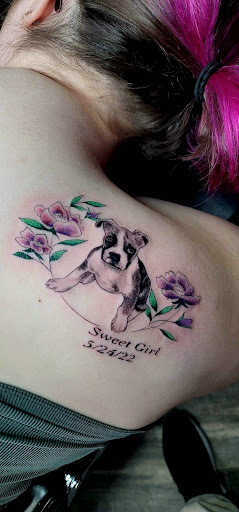 Explore gas mask tattoo ideas, creative tattoo ideas in Yakima, available at Wallflower Body Piercing & Crazy Ink Tattoo