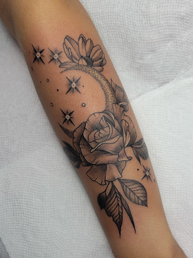 Explore cute bum tattoo ideas, creative tattoo ideas in Three Rivers, available at Portfolio Ink, LLC