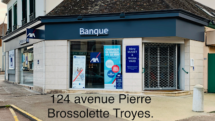 AXA Assurance et Banque Musset Et Viard Troyes