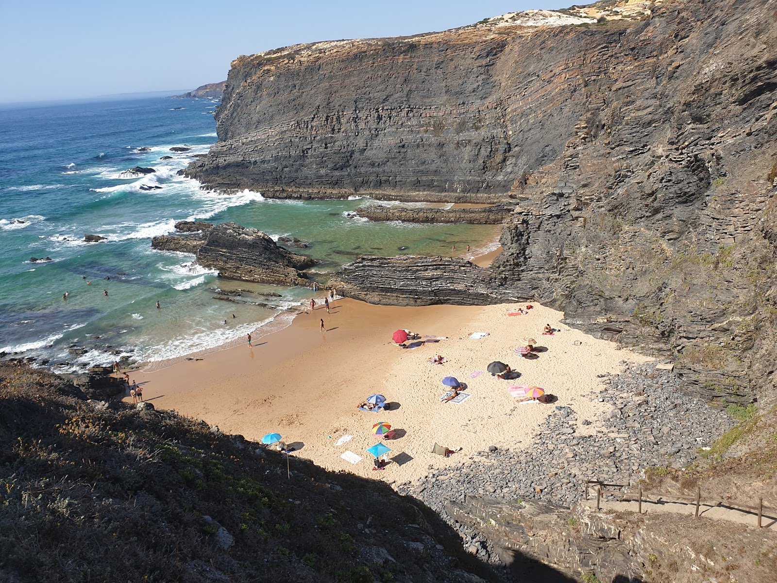 Photo of Cavaleiro Beach with very clean level of cleanliness