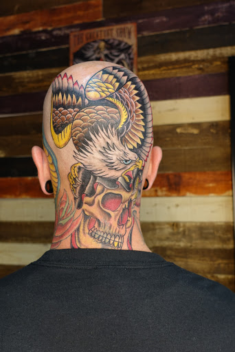 Explore third eye tattoo ideas, creative tattoo ideas in Appleton, available at Silver Tuna Tattoo and Piercing