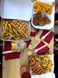 Gaufre du Restaurant de cuisine américaine moderne Gumbo Yaya Chicken and Waffles à Paris - n°16