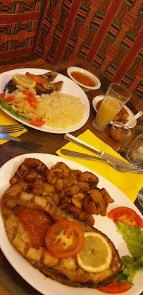 Plats et boissons du Restaurant de spécialités d'Afrique de l'Ouest A La Banane Ivoirienne à Paris - n°18