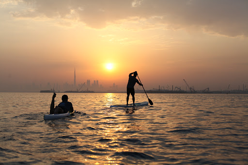 Paddle lessons for kids Dubai