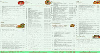 Menu du Indischer Pizzaservice Mumbai & Roma à Staßfurt