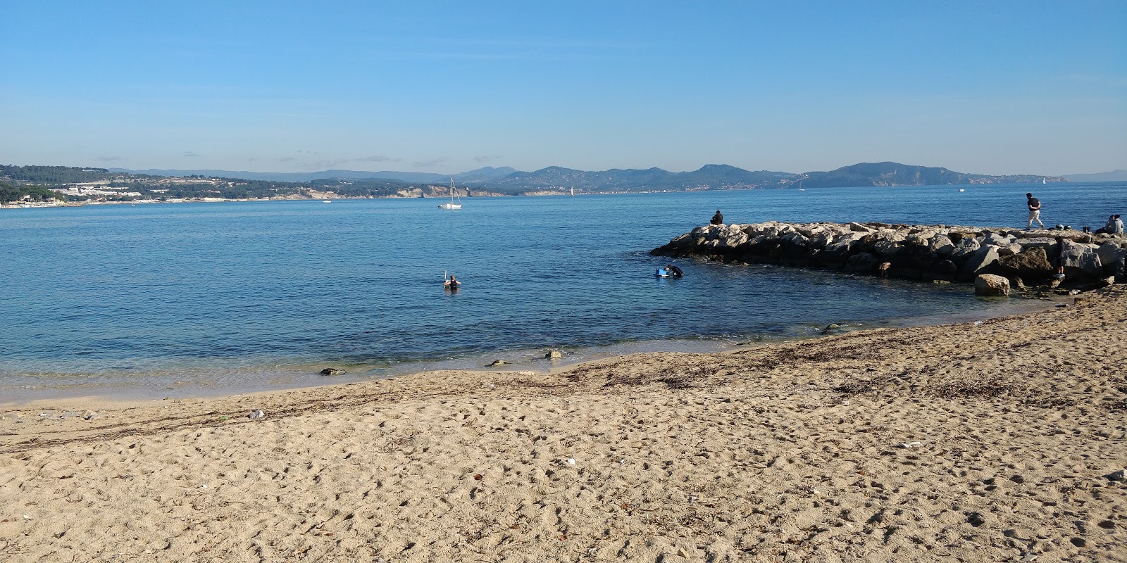 Foto af Plage Capucins med høj niveau af renlighed