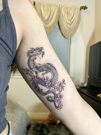 Explore mens wedding band tattoo ideas, creative tattoo ideas in Renton, available at Rum Thai Tattoo