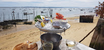 Plats et boissons du Restaurant de fruits de mer Chez Guillaume Degustation d'huitres à Lège-Cap-Ferret - n°7