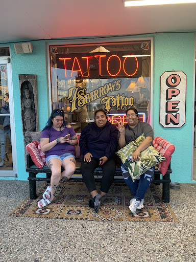 Explore sticker tattoo ideas, creative tattoo ideas in South Padre Island, available at Seven Sparrows Tattoo