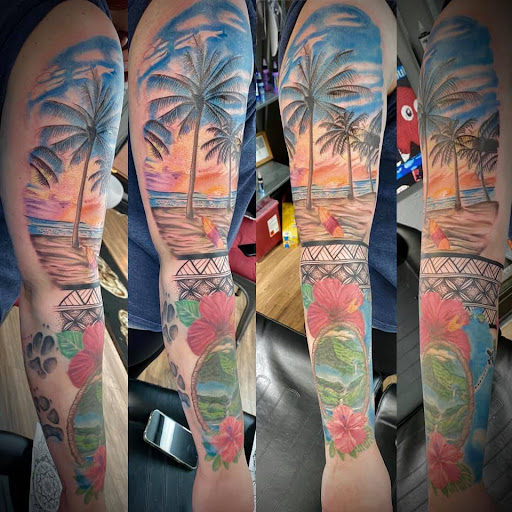 Explore yoga tattoo ideas, creative tattoo ideas in Bethlehem, available at Studio 33 Piercings by Angi