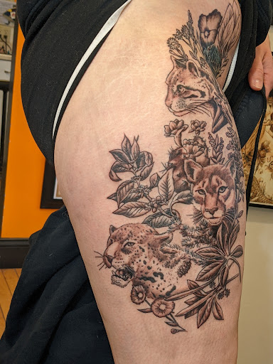 Explore tattoo ideas for dogs who passed, creative tattoo ideas in Jamaica Plain, available at Fat Rams Pumpkin Tattoo