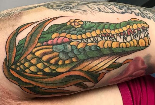 Explore name tattoos on arm ideas, creative tattoo ideas in Woodstock, available at Lost Lagoon Tattoo