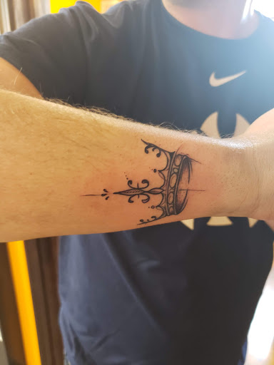 Explore greece tattoo ideas, creative tattoo ideas in Corning, available at Tattoorolo