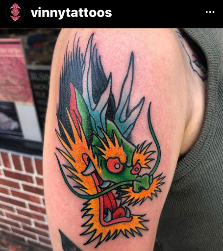 Explore quarter sleeve tattoo ideas for females, creative tattoo ideas in Marietta, available at Lucky Draw Tattoos III