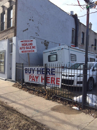 Highland Auto Sales Inc, 5136 N Western Ave, Chicago, IL 60625, USA, 