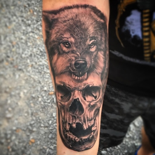 Explore dont tread on me tattoo ideas, creative tattoo ideas in Chicago, available at Black Atlas Studios